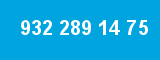 932 289 14 75 932 289 14 75